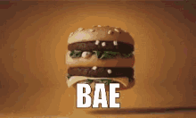 big mac bae burger