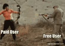 Free User Paid User GIF - Free User Paid User Boom GIFs