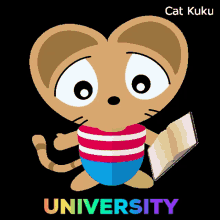 uni university cat kuku student study