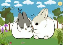 Bunnies Outside GIF - Bunnies Outside Sunny Day GIFs