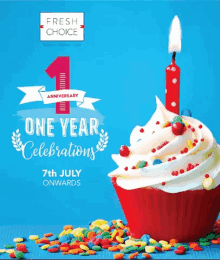birthday fresh choice one year celebrations