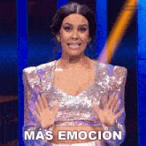 Más Emoción Imposible Cristina Pedroche GIF - Más Emoción Imposible Cristina Pedroche Password GIFs