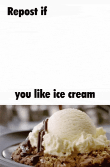 Repost If You Like Ice Cream Icecream GIF - Repost If You Like Ice Cream Icecream Repost If GIFs