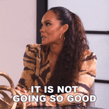 It Is Not Going So Good Evelyn Lozada GIF - It Is Not Going So Good Evelyn Lozada Basketball Wives Los Angeles GIFs