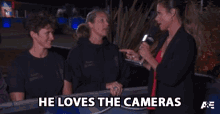 He Loves The Cameras Jamie Little GIF