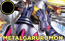 Digimon Metalgarurumon GIF