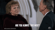 Are You Always This Wise Becky Ann Baker GIF - Are You Always This Wise Becky Ann Baker Grandma GIFs