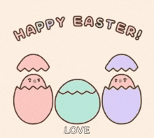 Happy Easter Love GIF - Happy Easter Love Egg GIFs