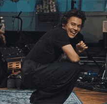 Harry Styles Laughing GIF - Harry Styles Laughing Lol GIFs