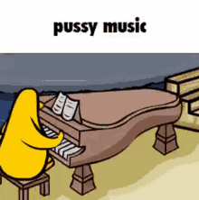 Clubpenguin Piano GIF - Clubpenguin Piano Pussy Music GIFs