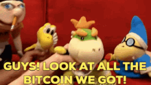Sml Bowser Junior GIF - Sml Bowser Junior Guys Look At All The Bitcoin We Got GIFs