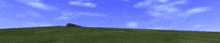 a blurred image of a horse running on a hill