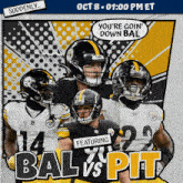 Pittsburgh Steelers Vs. Baltimore Ravens Pre Game GIF - Nfl National Football League Football League GIFs