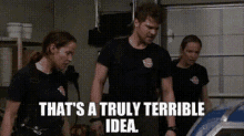 Station19 Jack Gibson GIF - Station19 Jack Gibson Thats A Truly Terrible Idea GIFs