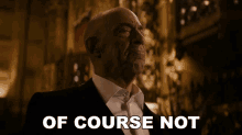 Of Course Not George Zax GIF - Of Course Not George Zax Jk Simmons GIFs