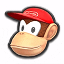 diddy kong icon mario kart mario kart 8 deluxe wave 6