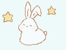 Bunny Stars GIF