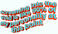 Animated Animated Text GIF - Animated Animated Text Screaming Into The Void Is Like GIFs