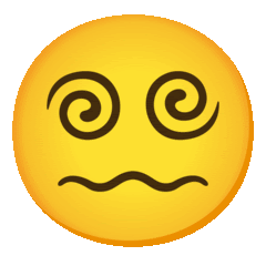 Face With Spiral Eyes Emoji Sticker - Face With Spiral Eyes Emoji Emojis Stickers