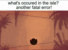 Fatal Error The Isle GIF - Fatal Error The Isle Sonicexe GIFs