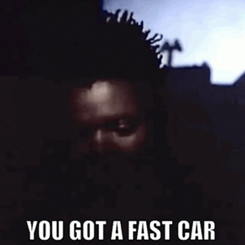 A GIF from Tracy Chapman's "Fast Car"