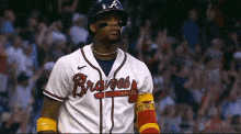 Ronald Acuna Atlanta Braves GIF - Ronald Acuna Acuna Atlanta Braves GIFs