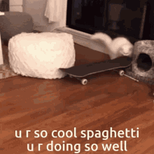 Spaghetti Cat GIF - Spaghetti Cat Bagel GIFs