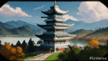 Pixverse Pagoda Branca GIF - Pixverse Pagoda Branca GIFs
