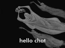 Hello Chat Ghost GIF - Hello Chat Ghost Flying GIFs