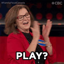 Play Family Feud Canada GIF - Play Family Feud Canada Are We Playing GIFs