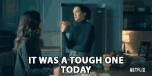 It Was A Tough One Today Kate Siegel GIF - It Was A Tough One Today Kate Siegel Theodora Crain GIFs