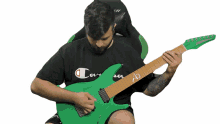 playing guitar andrew baena guitarist strumming playing music