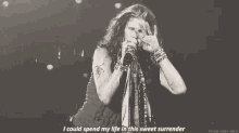 aerosmith steven tyler dont want to miss a thing sweet surrender love song