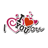 Iloveyou Love You Sticker