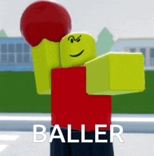 Baller Roblox Baller Sticker - Baller Roblox Baller Baller Pet - Discover &  Share GIFs