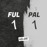 Fulham F.C. (1) Vs. Crystal Palace F.C. (1) First Half GIF - Soccer Epl English Premier League GIFs