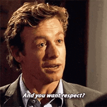 The Mentalist Scoff GIF