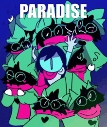 Paradise Delta Rune GIF - Paradise Delta Rune Undertale Memes GIFs