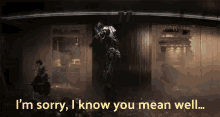 Ultron Mean Well GIF - Ultron Mean Well Sorry I Know You Mean Well GIFs