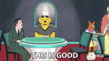 This Is Good Mr Peanutbutter GIF - This Is Good Mr Peanutbutter Paul F Tompkins GIFs