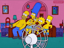 Hot Heat GIF - Hot Heat Simpsons GIFs