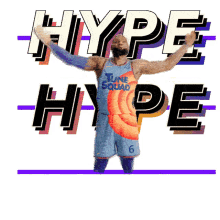 flex lebron james space jam a new legacy hyped up hype it up