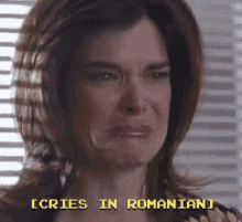 Woman Cries In Romanian GIF - Woman Cries In Romanian Cry GIFs