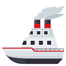 ship travel joypixels boat vessel