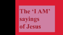 Bible I Am GIF - Bible I Am Jesus GIFs