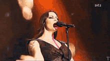 Floor Jansen Nightwish GIF - Floor Jansen Nightwish Weak Fantasy GIFs