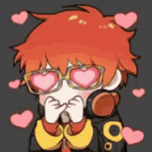 Mystic Messenger In Love GIF - Mystic Messenger In Love Hearts GIFs