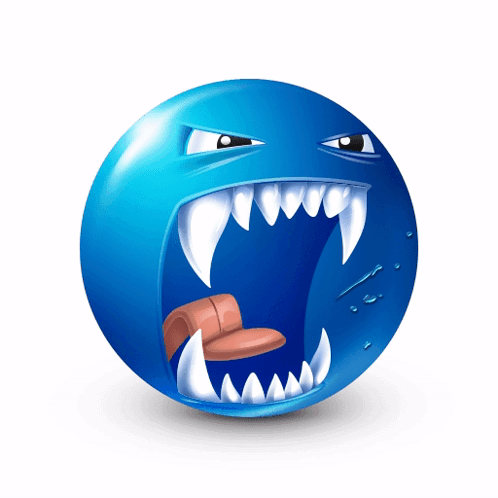 Blue Emoji Sticker - Blue emoji - Discover & Share GIFs