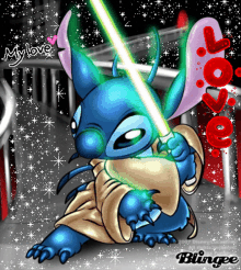Stitch Star Wars GIF - Stitch Star Wars Disney GIFs