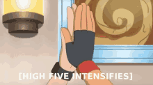 High Five Intensifies GIF - High Five Intensifies GIFs